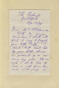 Carroll, Lewis (Charles Lutwidge Dodgson). Group of 8 Autograph Letters, signed