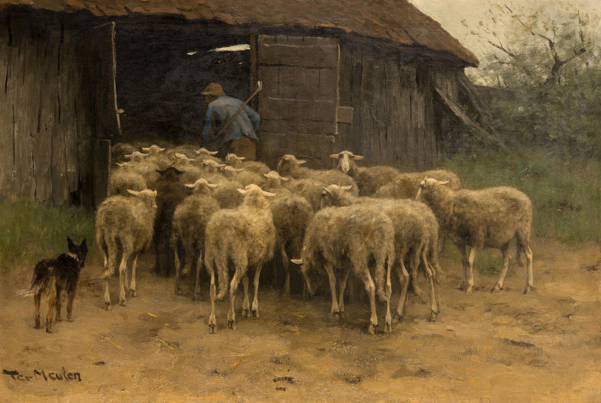 Barnyard Scene