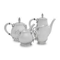 An American Silver Four-Piece Tea and Coffee Service