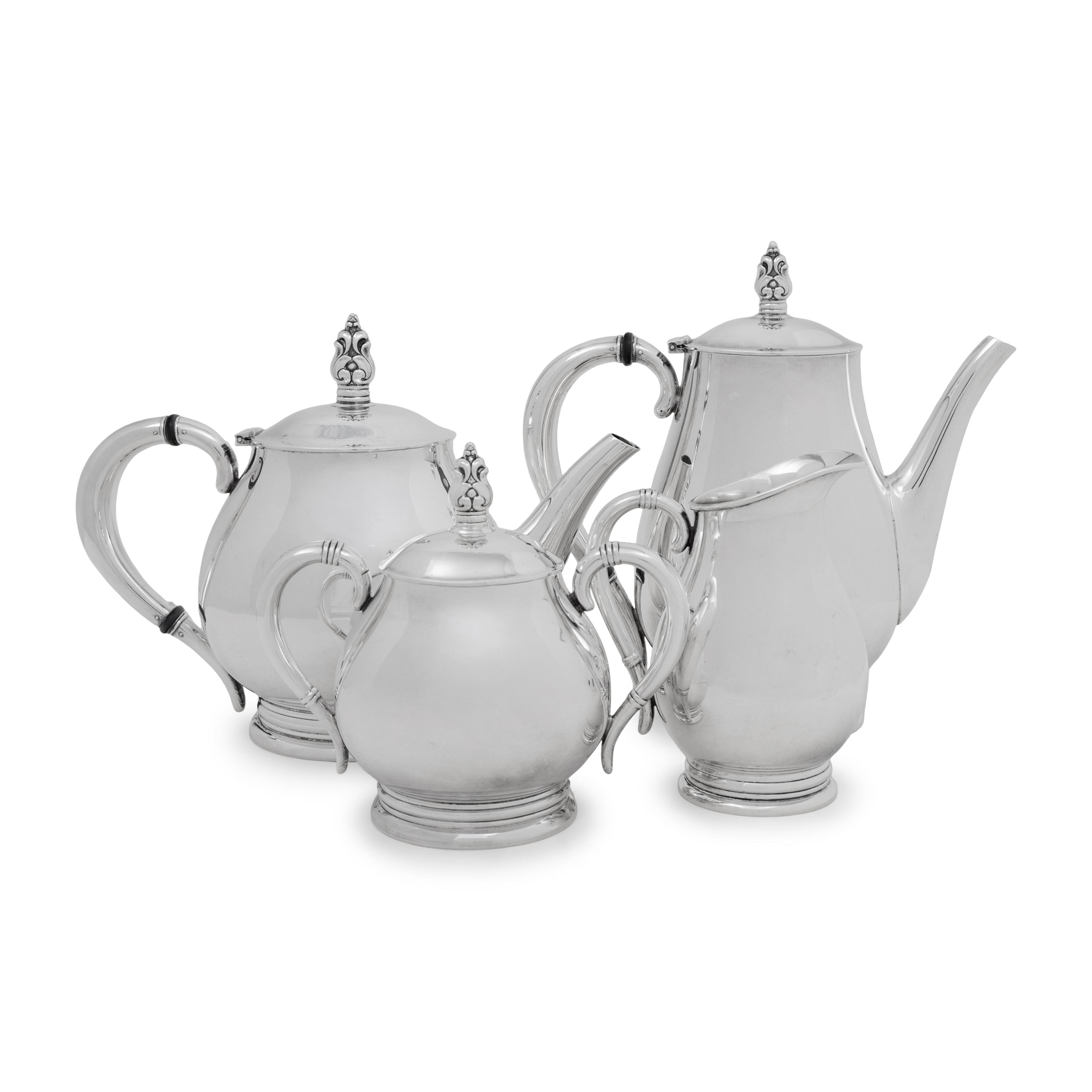 An American Silver Four-Piece Tea and Coffee Service