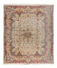 A Kirman Wool Rug