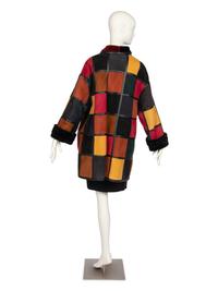 Donna Karan Shearling Coat, late 1980s