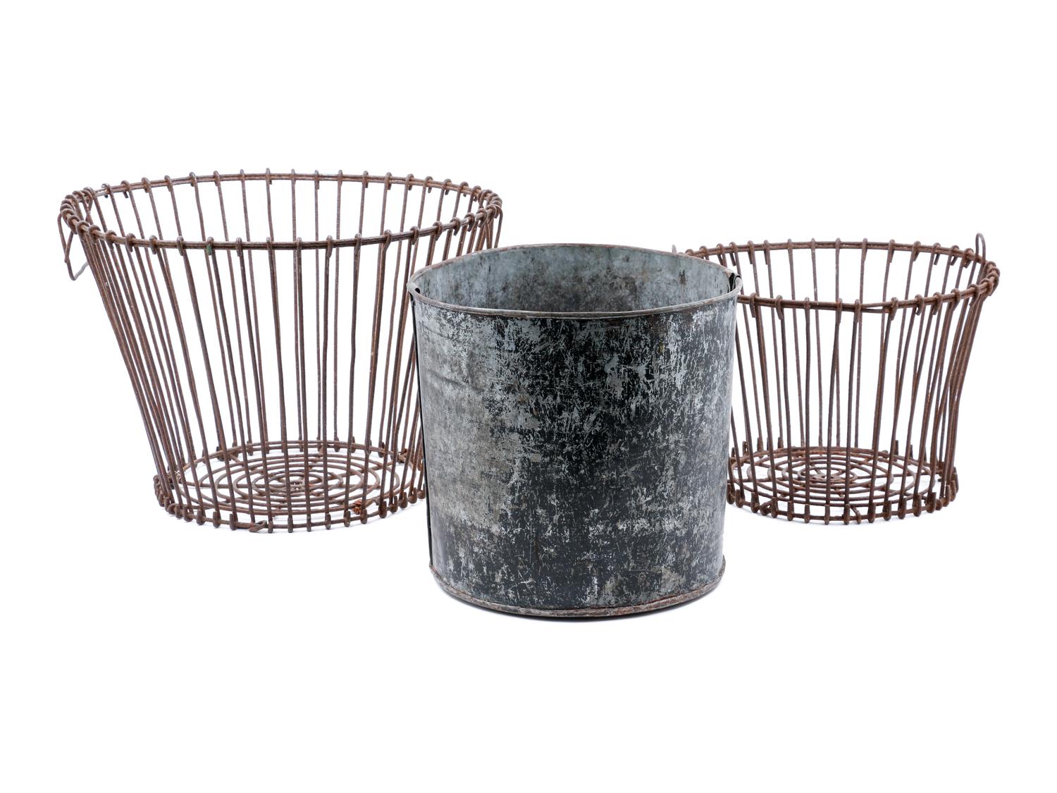 A Group of Metal Vessels