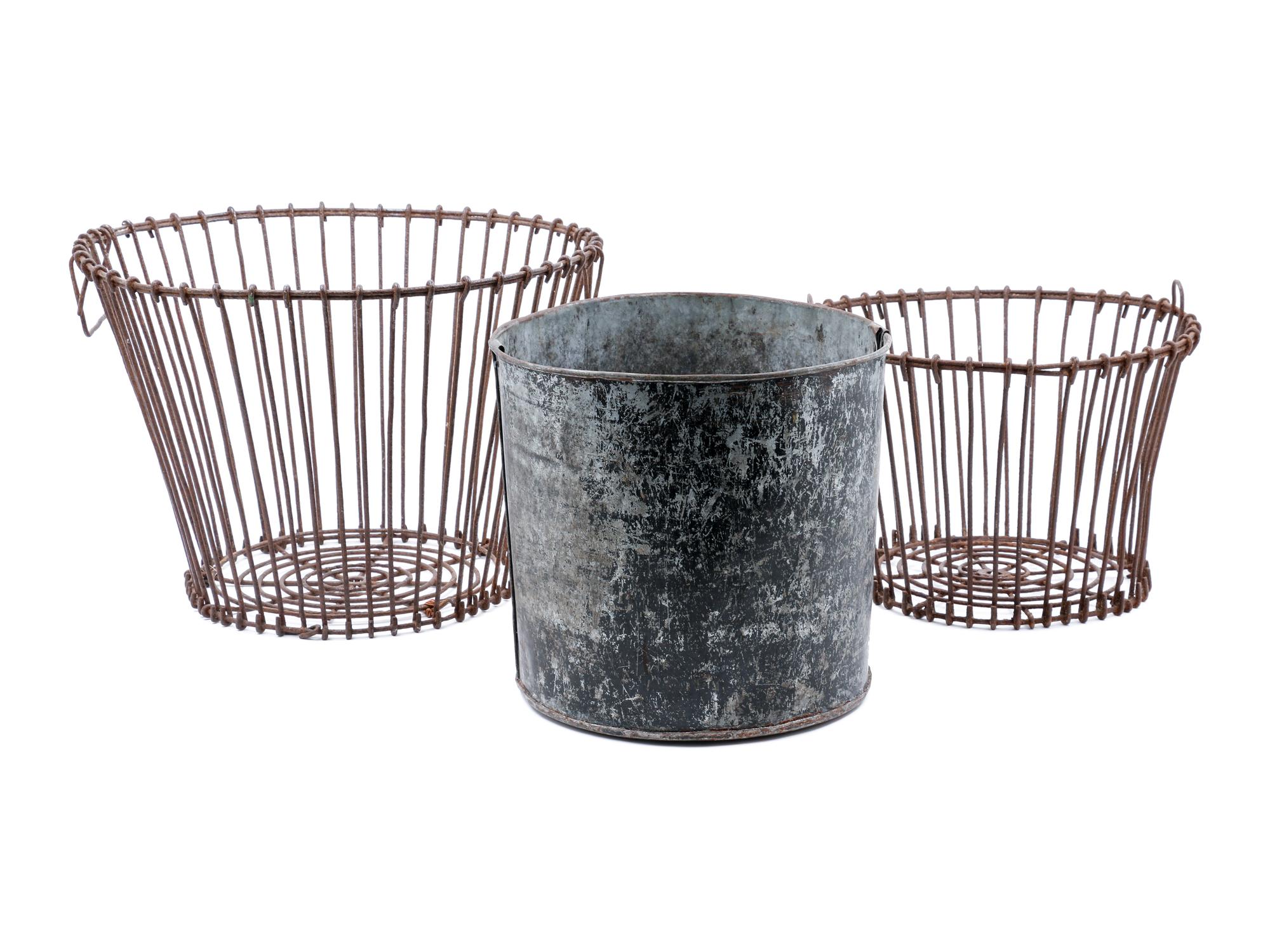 A Group of Metal Vessels
