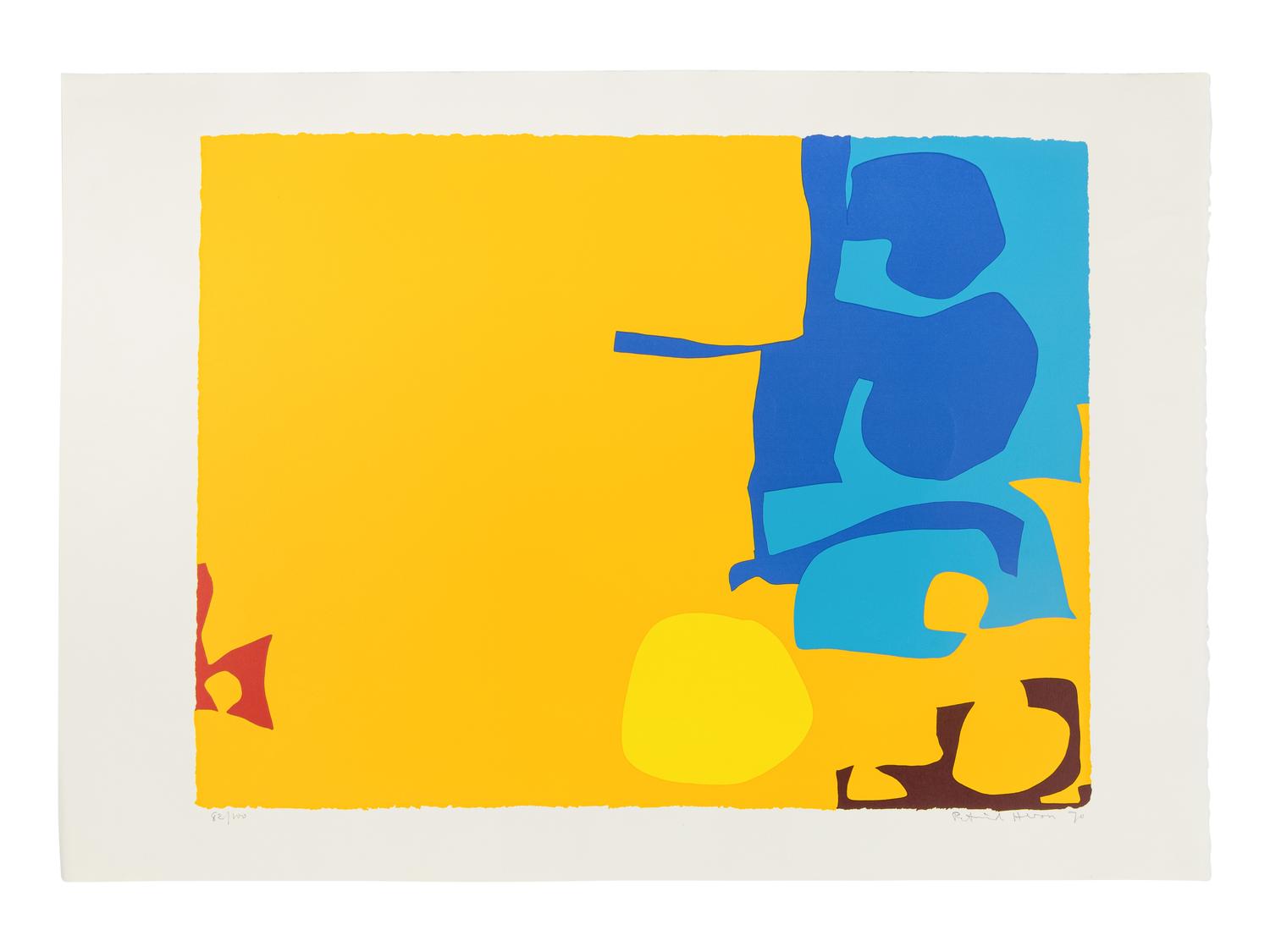 Blues Dovetailed in Yellow , 1970