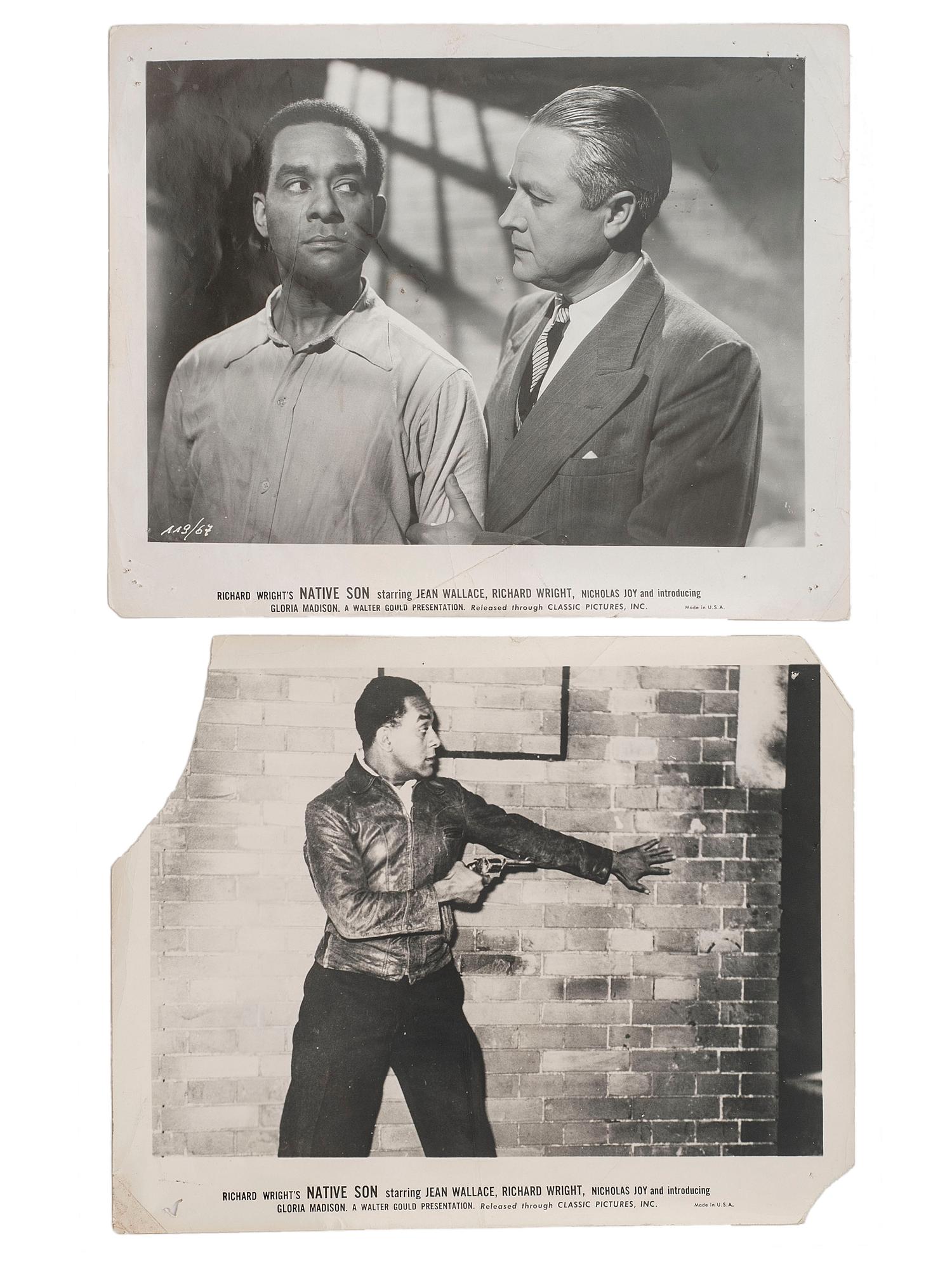 [FILM]. A group of 22 items, incl. lobby cards and publicity stills for films starring African American casts, comprising: