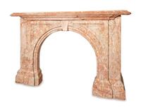 A French Marble Fireplace Mantel