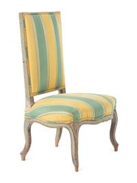 A Pair of Louis XV Painted Chaises