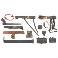 Large Group of Mostly Civil War Era Leather Accoutrements & Field Gear