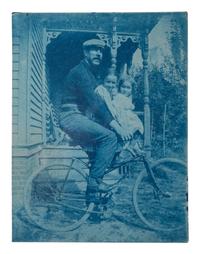 [EPHEMERA]. A group of 52 RPPCs & photographs of automobiles, bicycles, and motorbikes.