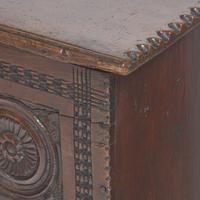 A Charles II Carved Oak Coffer