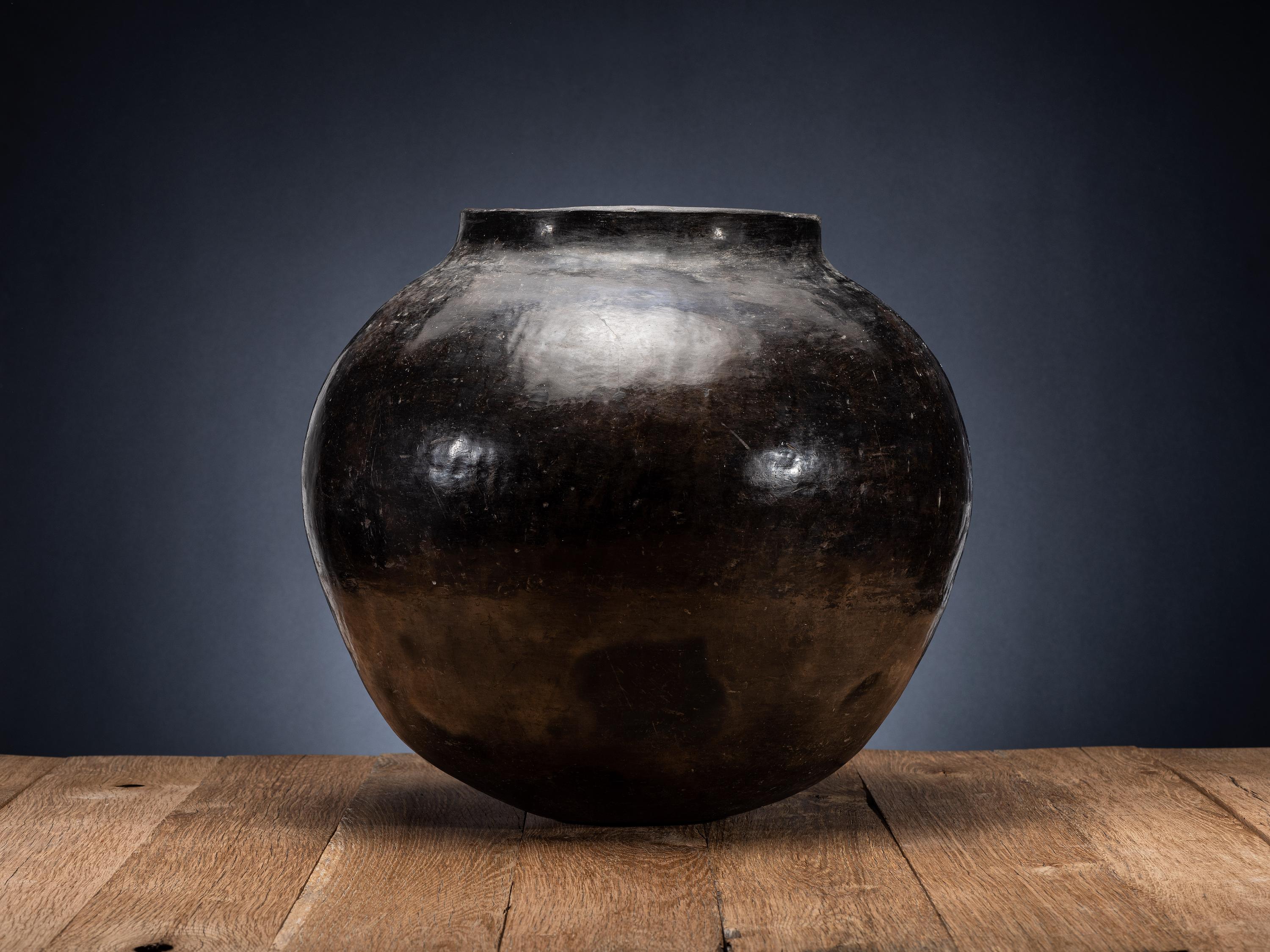 Ohkay Owingeh Pottery Storage Jar