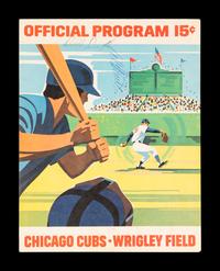 A Group of 12 1960s-70s Chicago Cubs Wrigley Field Signed Autograph Scorecards (Including Ernie Banks, Billy Williams, Fergie Jenkins and Ron Santo)