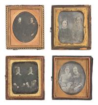 [EARLY PHOTOGRAPHY]. 25 daguerreotypes featuring family portraits.