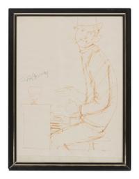 Gentleman Playing Piano