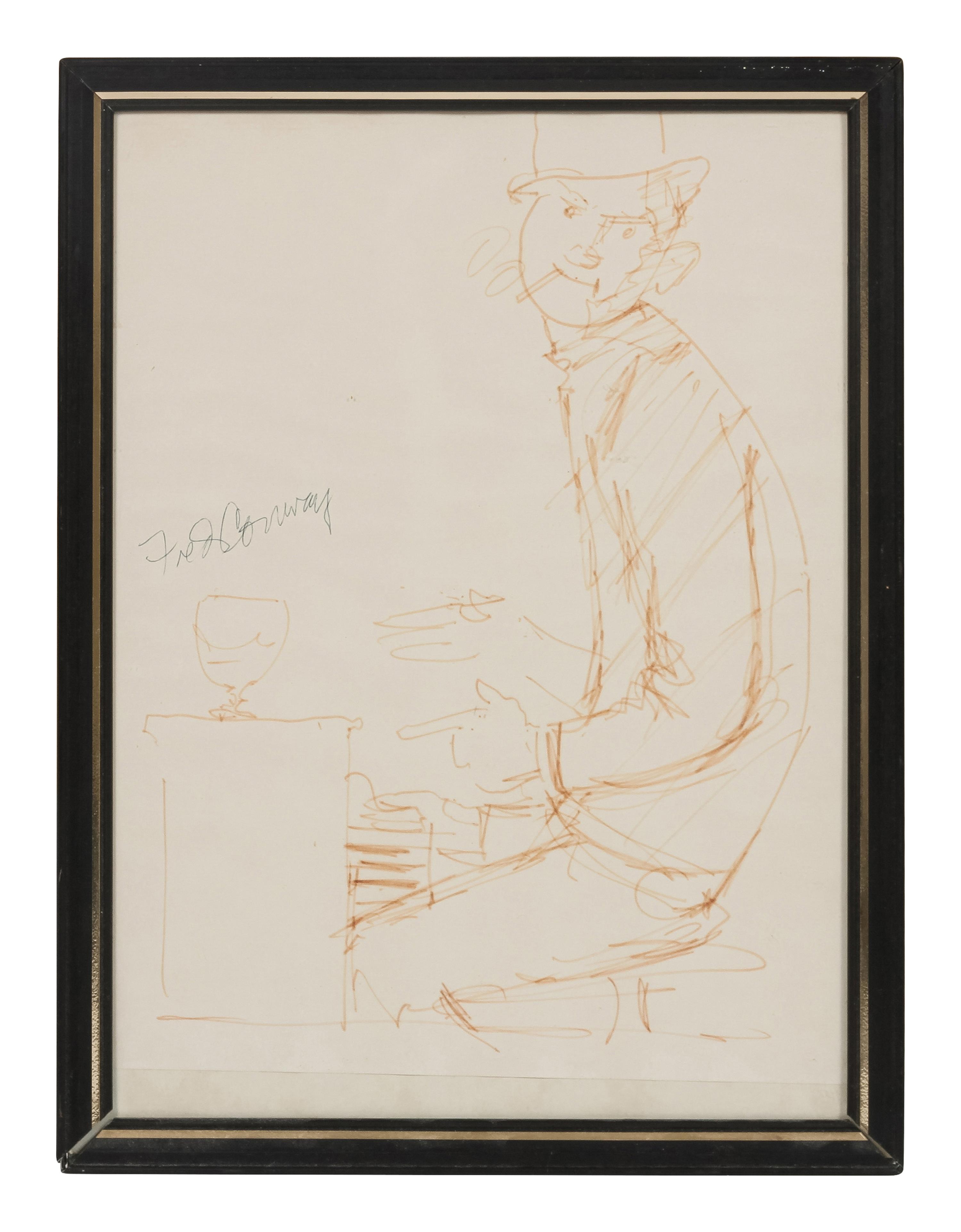 Gentleman Playing Piano