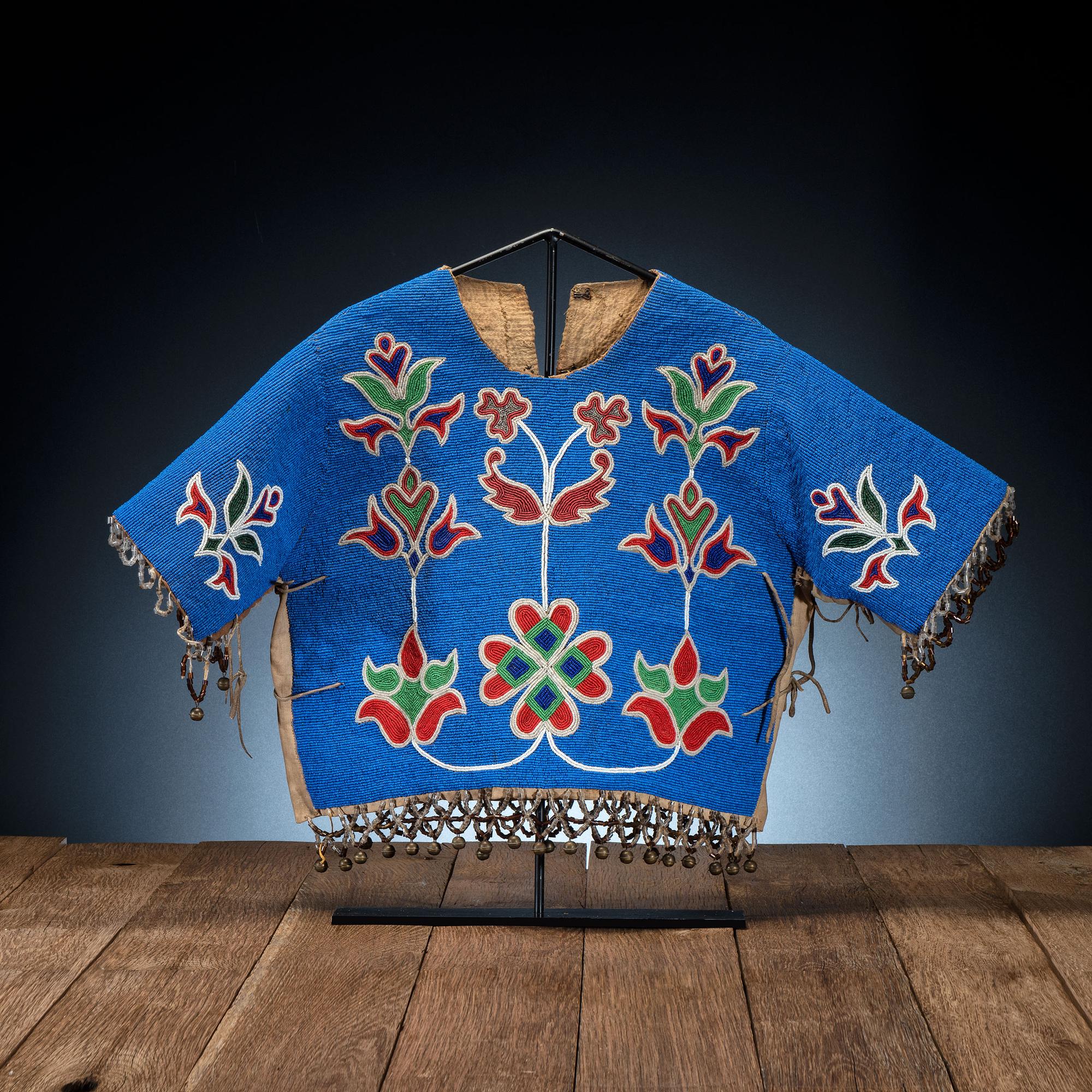 Plateau Beaded Dress Yoke