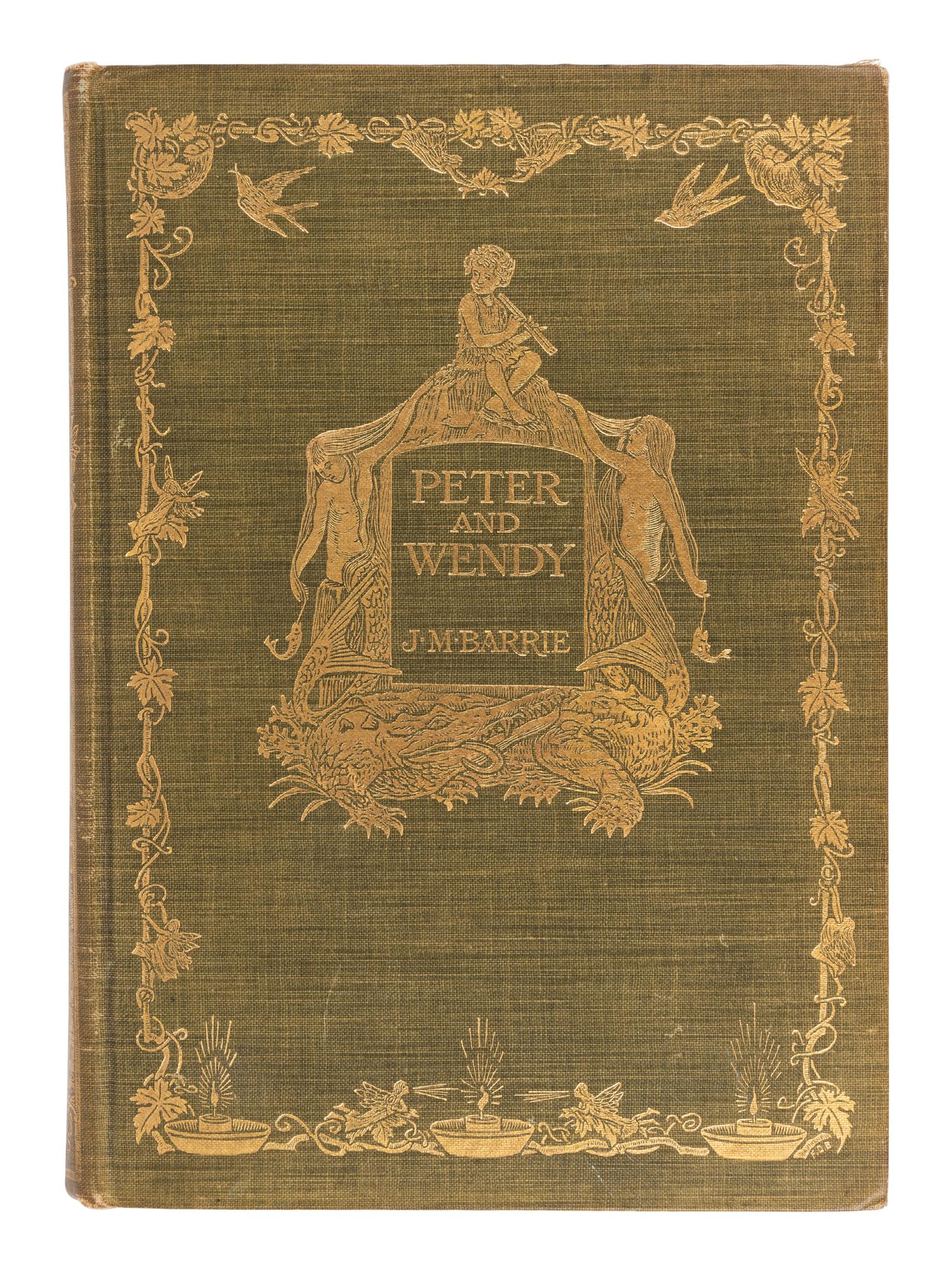 BARRIE, James Matthew, Sir (1860-1937). A group of 11 works, including: