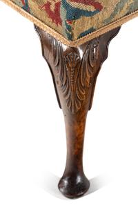 A George II Mahogany Stool