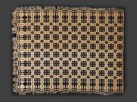 Four Jacquard Woven Coverlets, Including an Ohio Example
