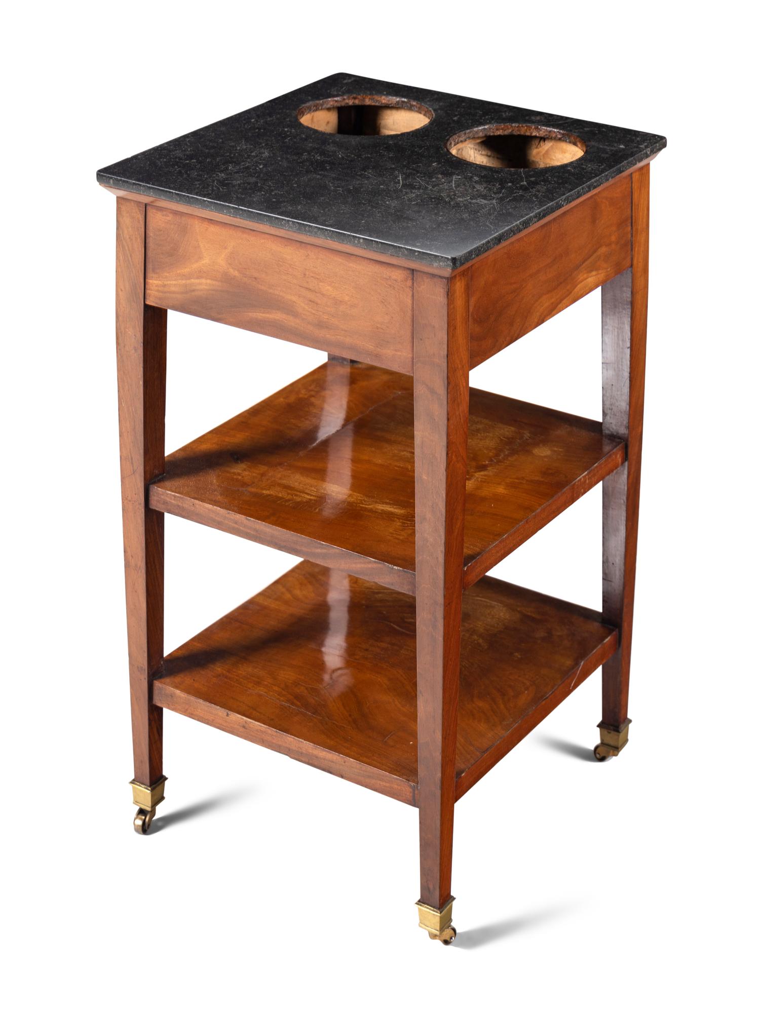 A Directoire Style Marble-Top Rafraîchissoir