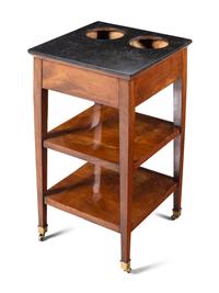 A Directoire Style Marble-Top Rafraîchissoir