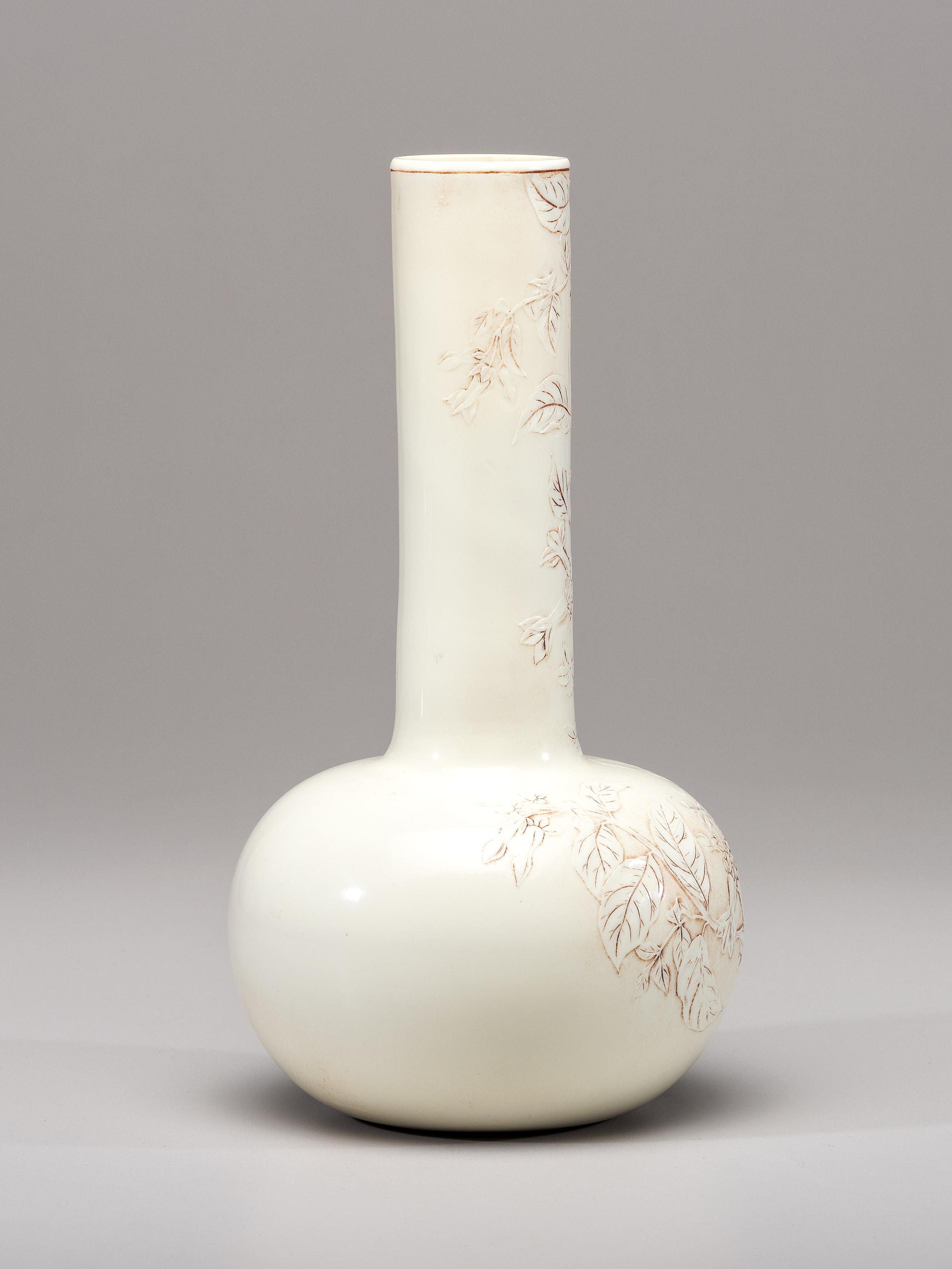 "Ivory" Bottle Vase, circa 1890