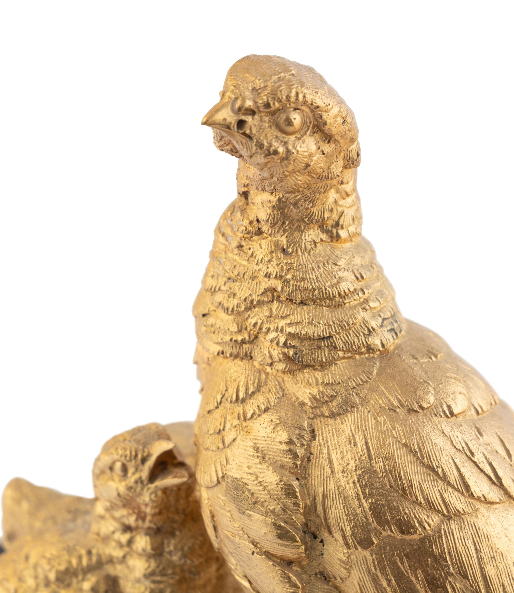 Two French Bronze Animal Figures