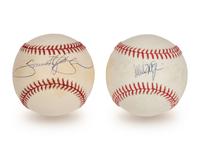A Group of Mark McGwire and Sammy Sosa Single Signed Autograph Baseballs (Beckett Authentication Services)