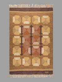 'Harsyra' Flatweave Rug from the 'Treklang' Series Alestalon Mattokutomo, Finland