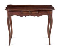 A Louis XV Provincial Walnut Table à Écrire