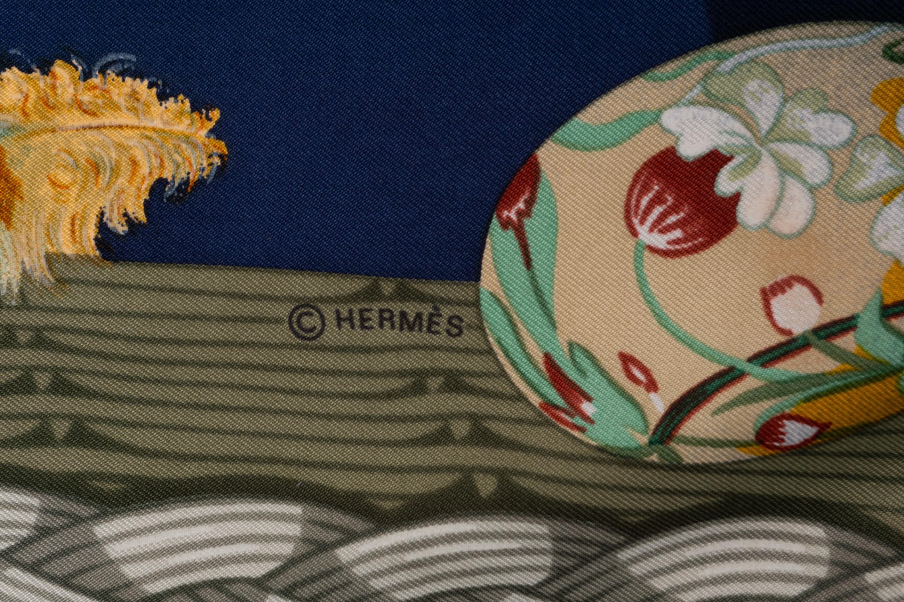Two Hermès Scarves