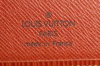 Louis Vuitton Brown Epi Leather Sorbonne Bag and Two Wallets
