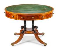 A Regency Mahogany Rent Table