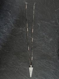 Sterling Silver Micro Mosaic Figural Pendant, with Micro Mosaic Chain