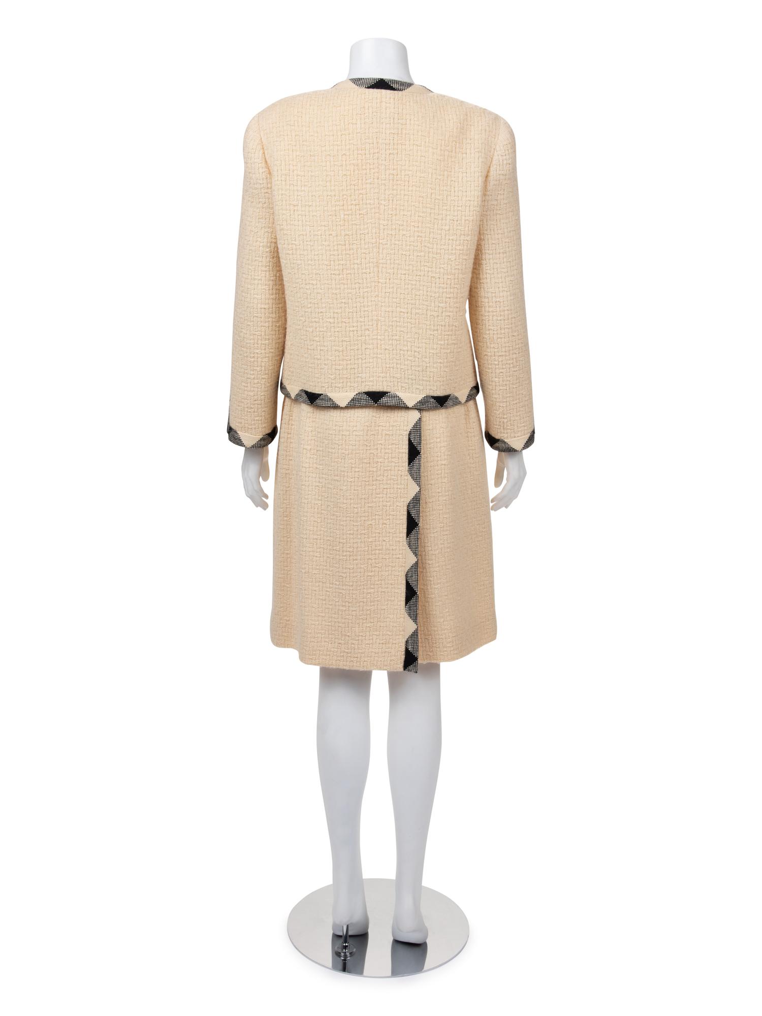 Chanel Tweed Two-Piece Skirt Suit, 1980-90s