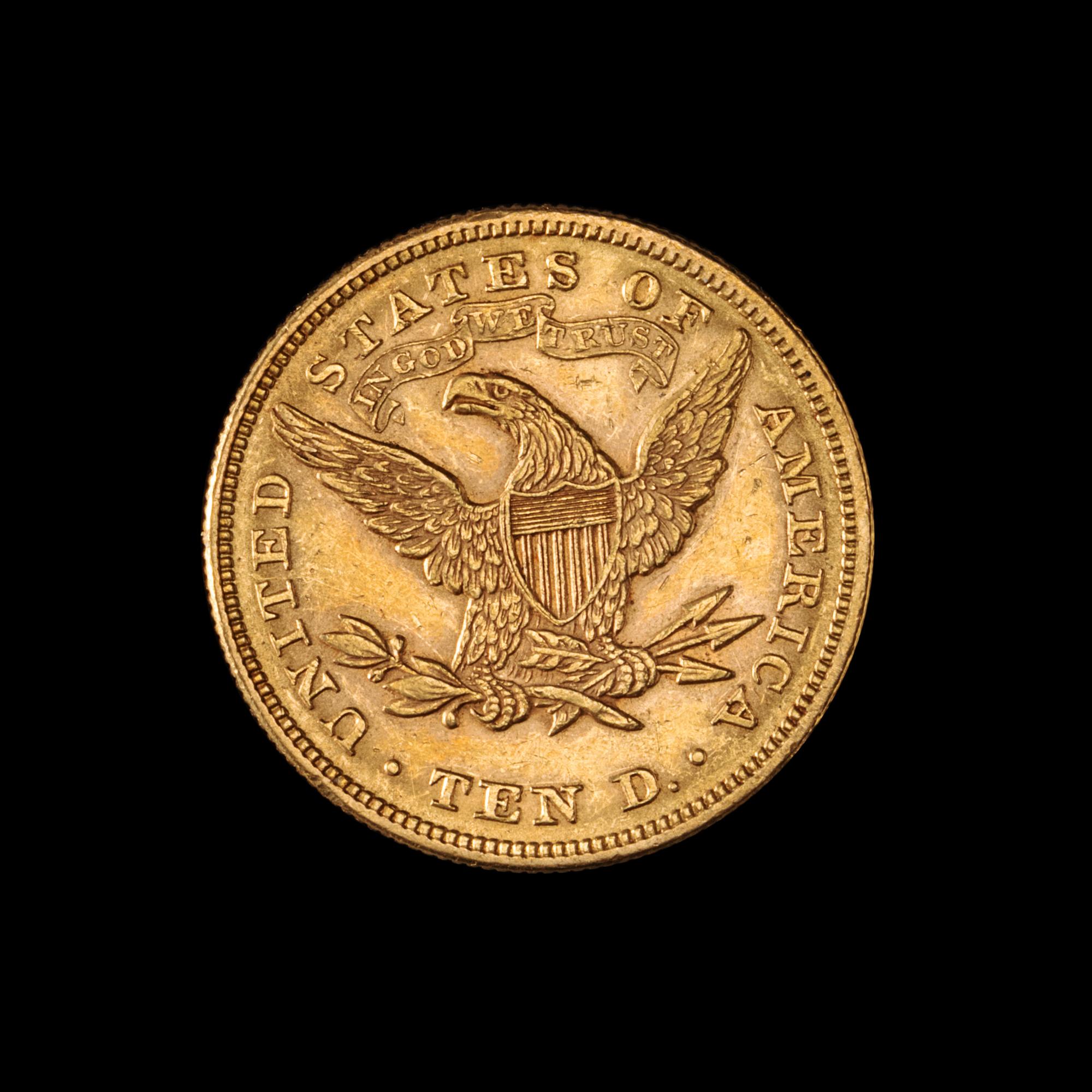 A United States 1879 Liberty Head $10 Gold Coin