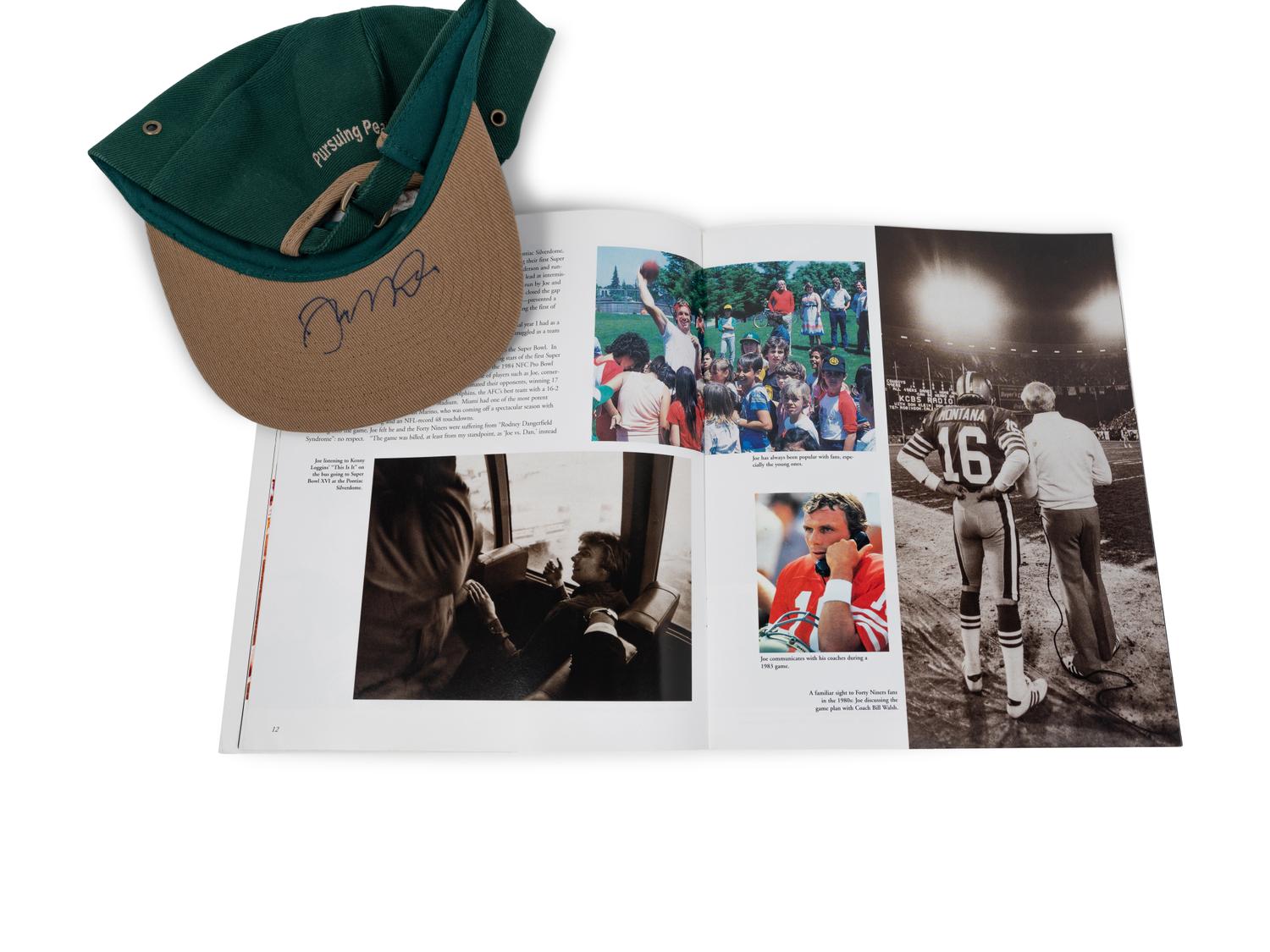A Group of Joe Montana Signed Autograph Items,