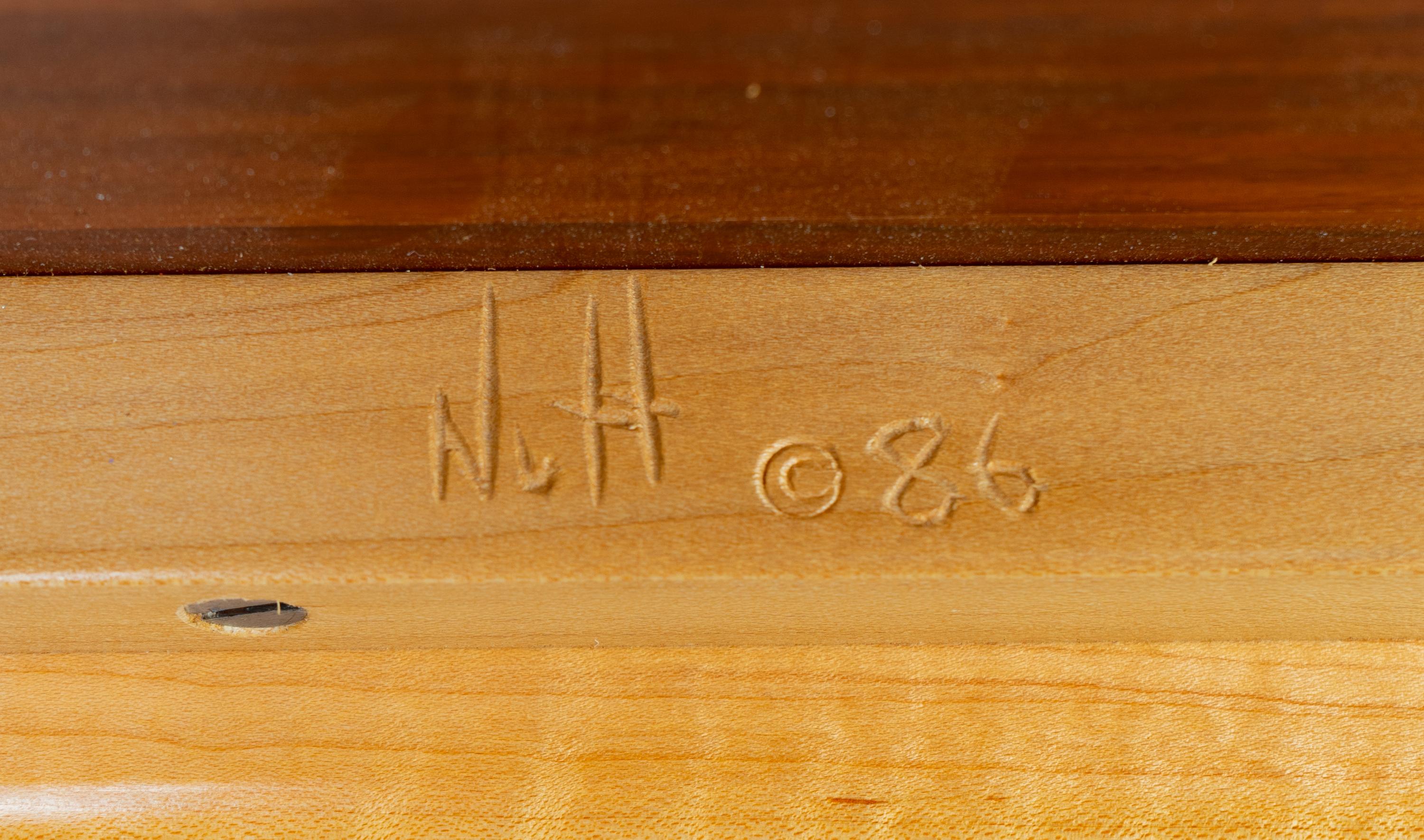 A Side Table by Craig Nutt (American, 20th Century)