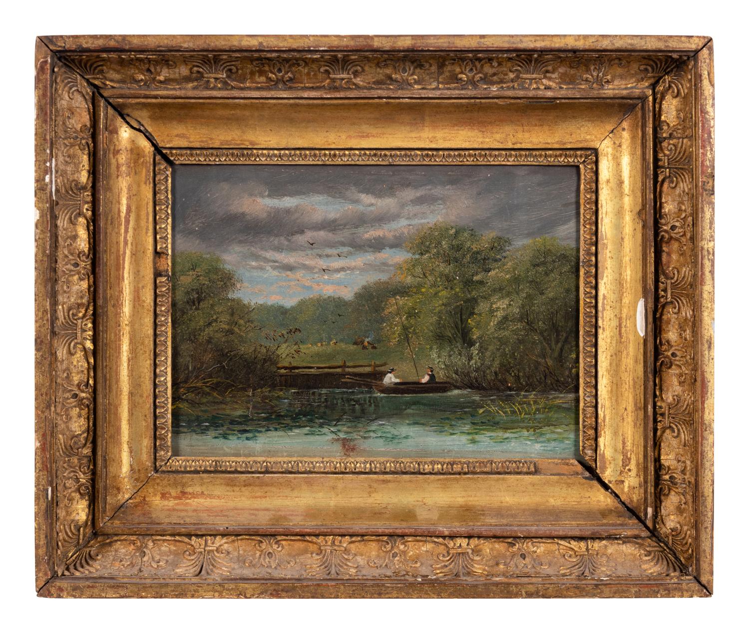 Five Decorative Landscape Paintings