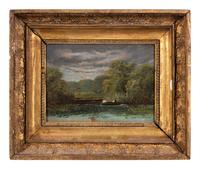 Five Decorative Landscape Paintings