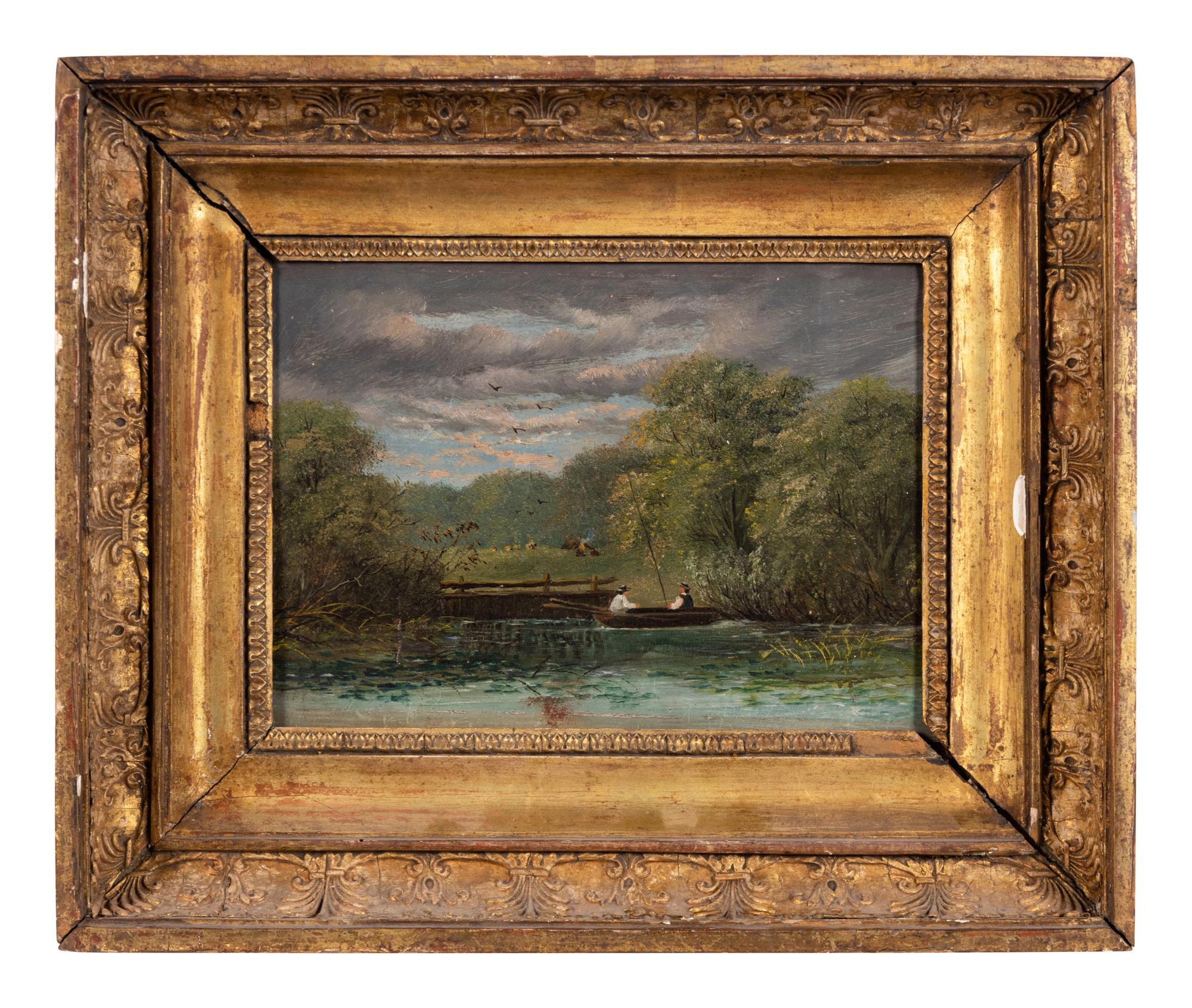 Five Decorative Landscape Paintings