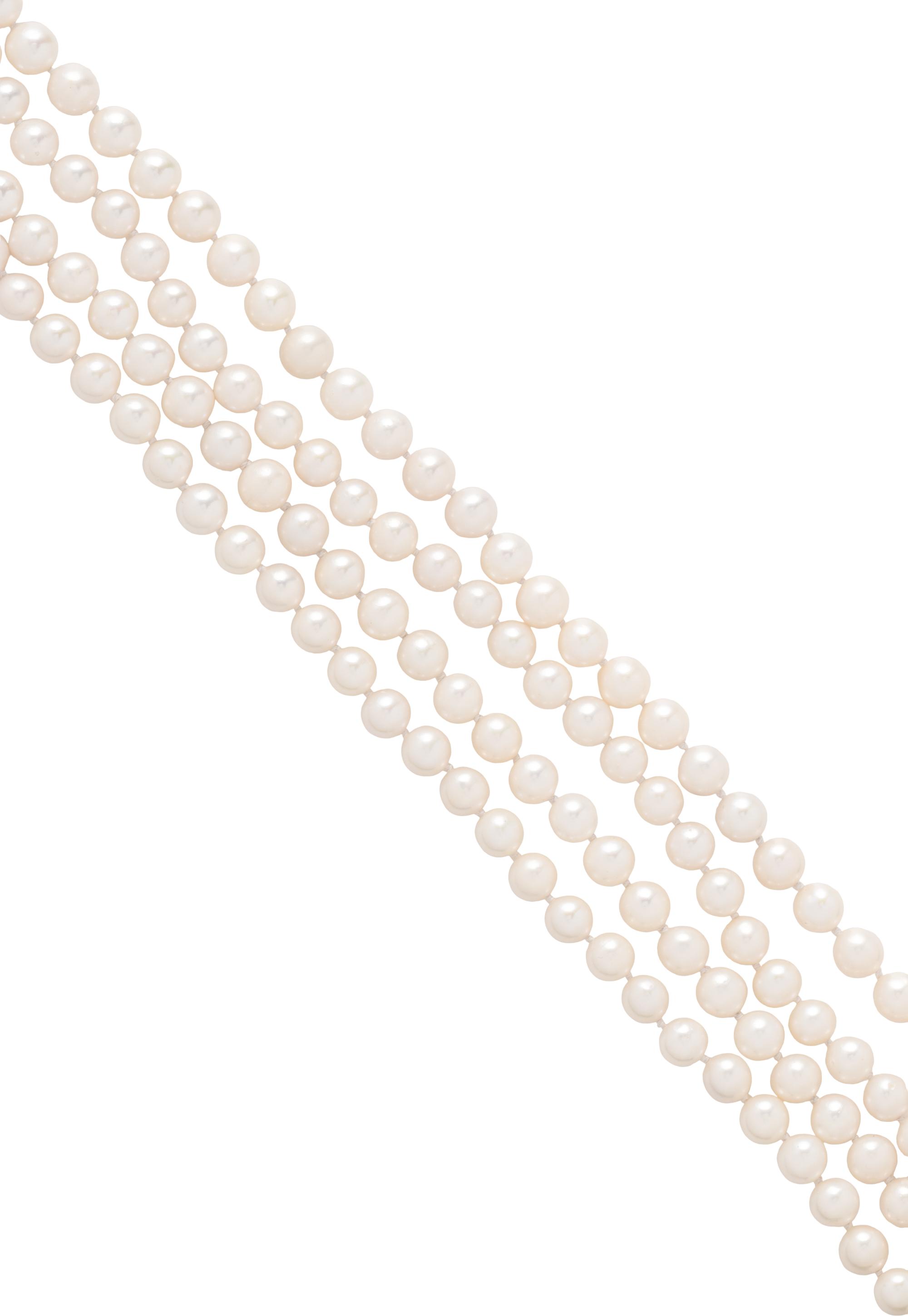 CULTURED PEARL NECKLACE