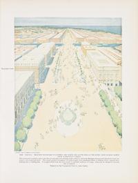 (CHICAGO) BURNHAM, DANIEL H. AND EDWARD H. BENNETT. Plan of Chicago. Chicago, 1909. Limited ed. Judge Albert Barnes copy.