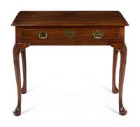 A George II Style Mahogany Dressing Table — KITTINGER