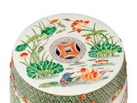 A Pair of Chinese Porcelain Garden Seats