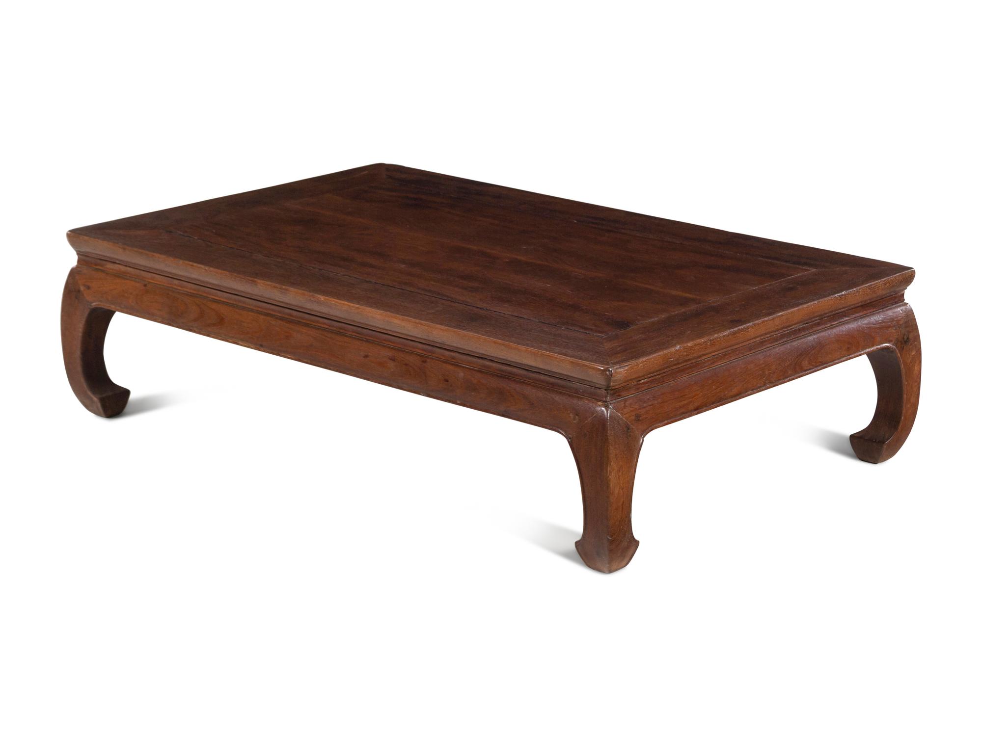 A Tieli Wood Kang Table, Kangzhuo