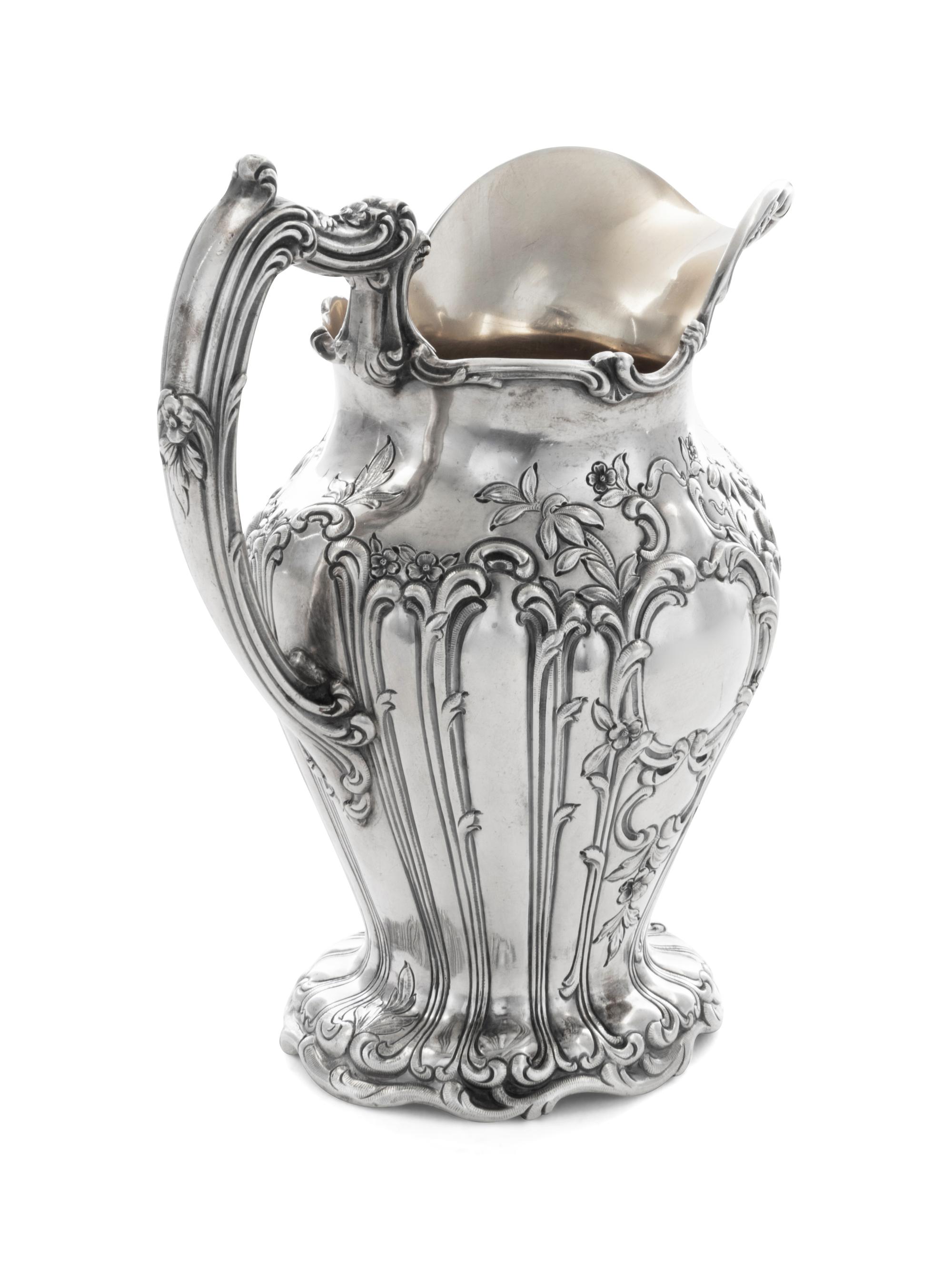 An American Silver Cream Pitcher