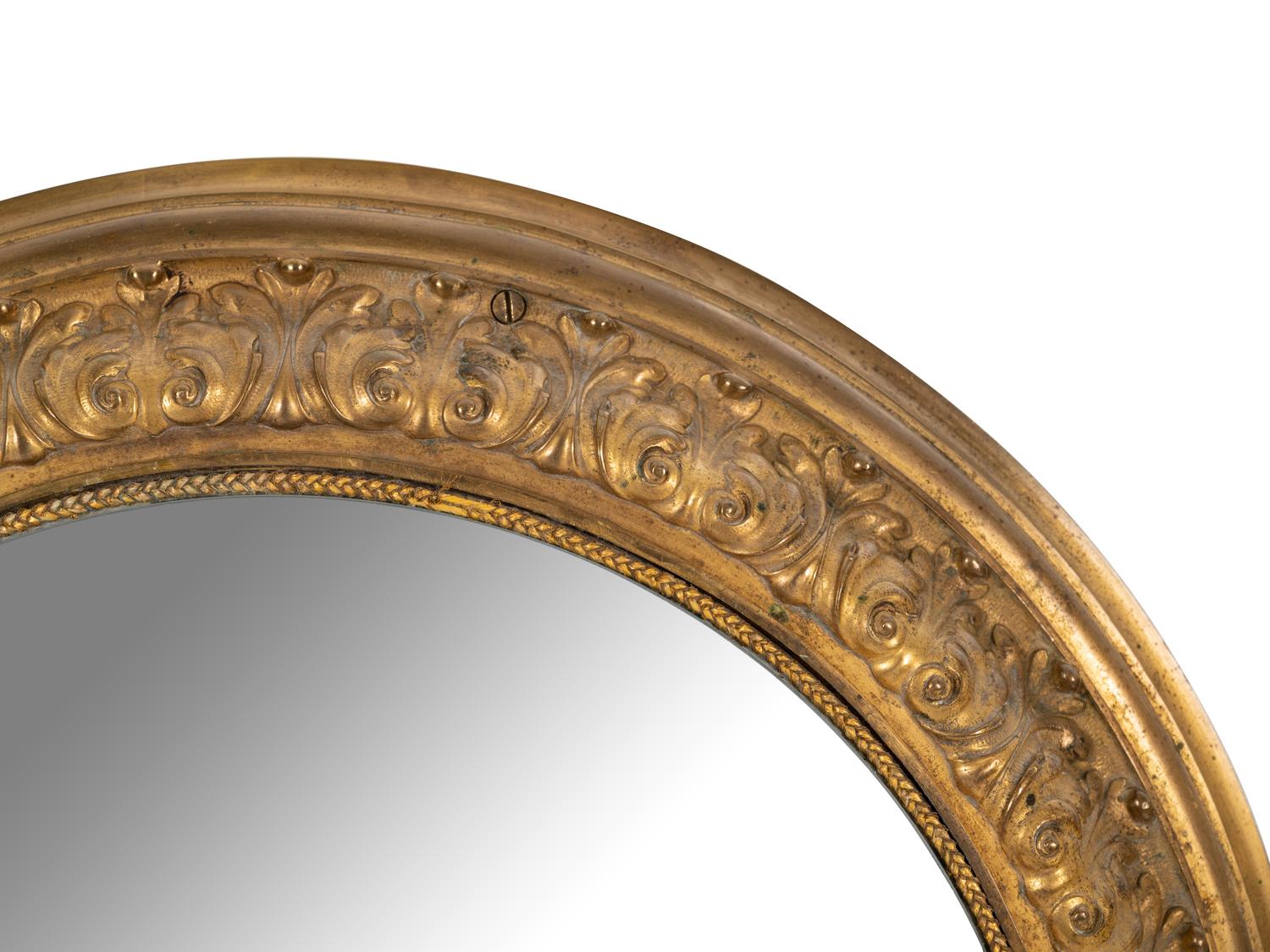 A Mirrored Gilt Bronze Table Plateau