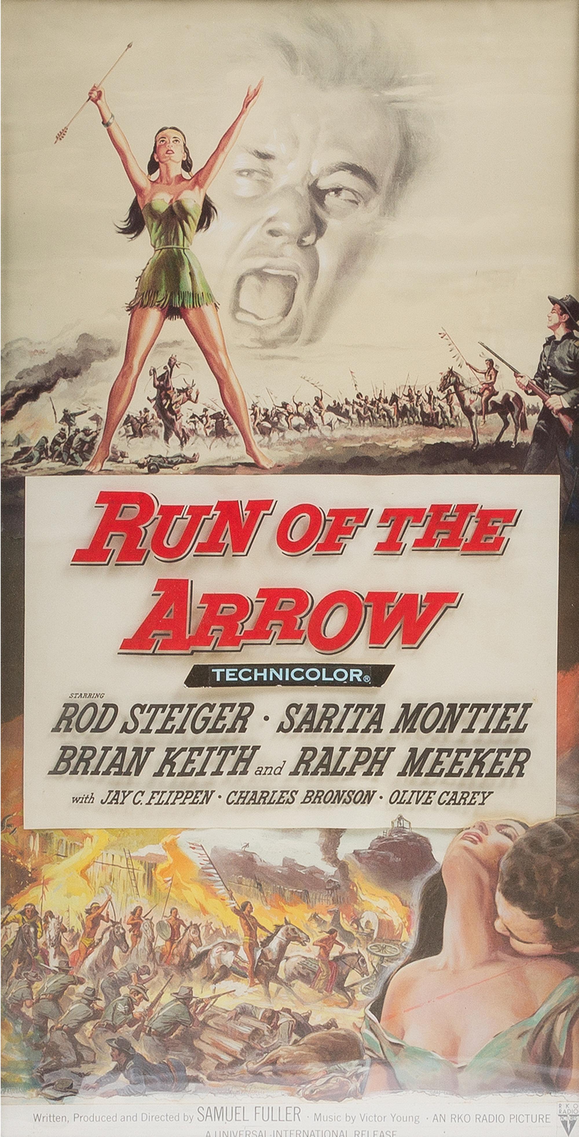Reynold Brown, (American, 1917-1991), Run of the Arrow, 1957 Directed, Produced and Written by Samuel Fuller, Produced by RKO Radio Pic